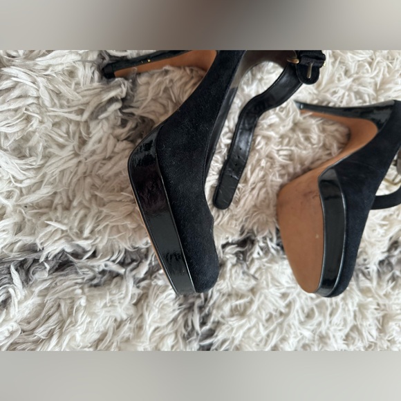 Cole Haan black suede heel - Picture 7 of 8